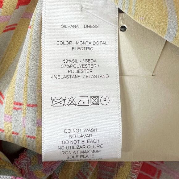 Silvia Tcherassi Silvana Pleated Halter Dress Stretch Crepe Large - Picture 8 of 11